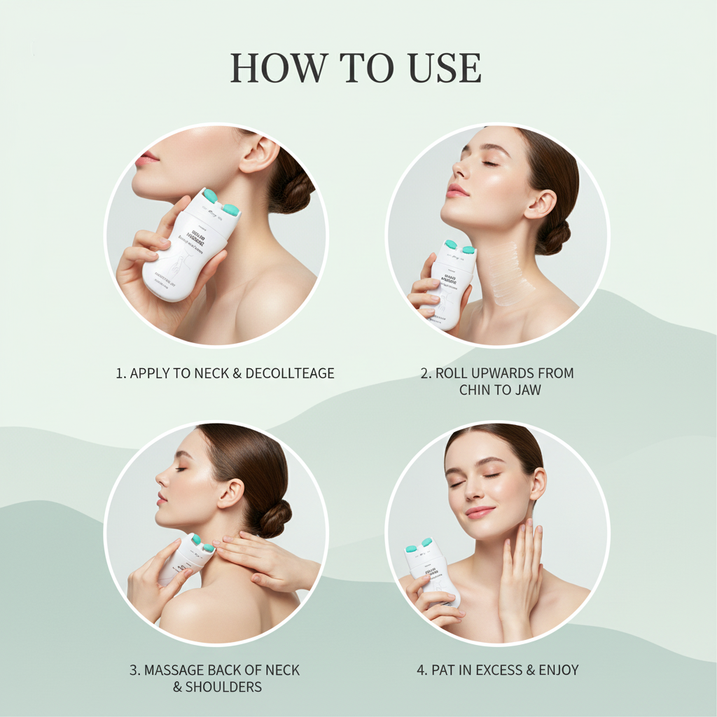 Covet™ Lifting Neck V-Roller - Firming & Anti-Wrinkle Massager