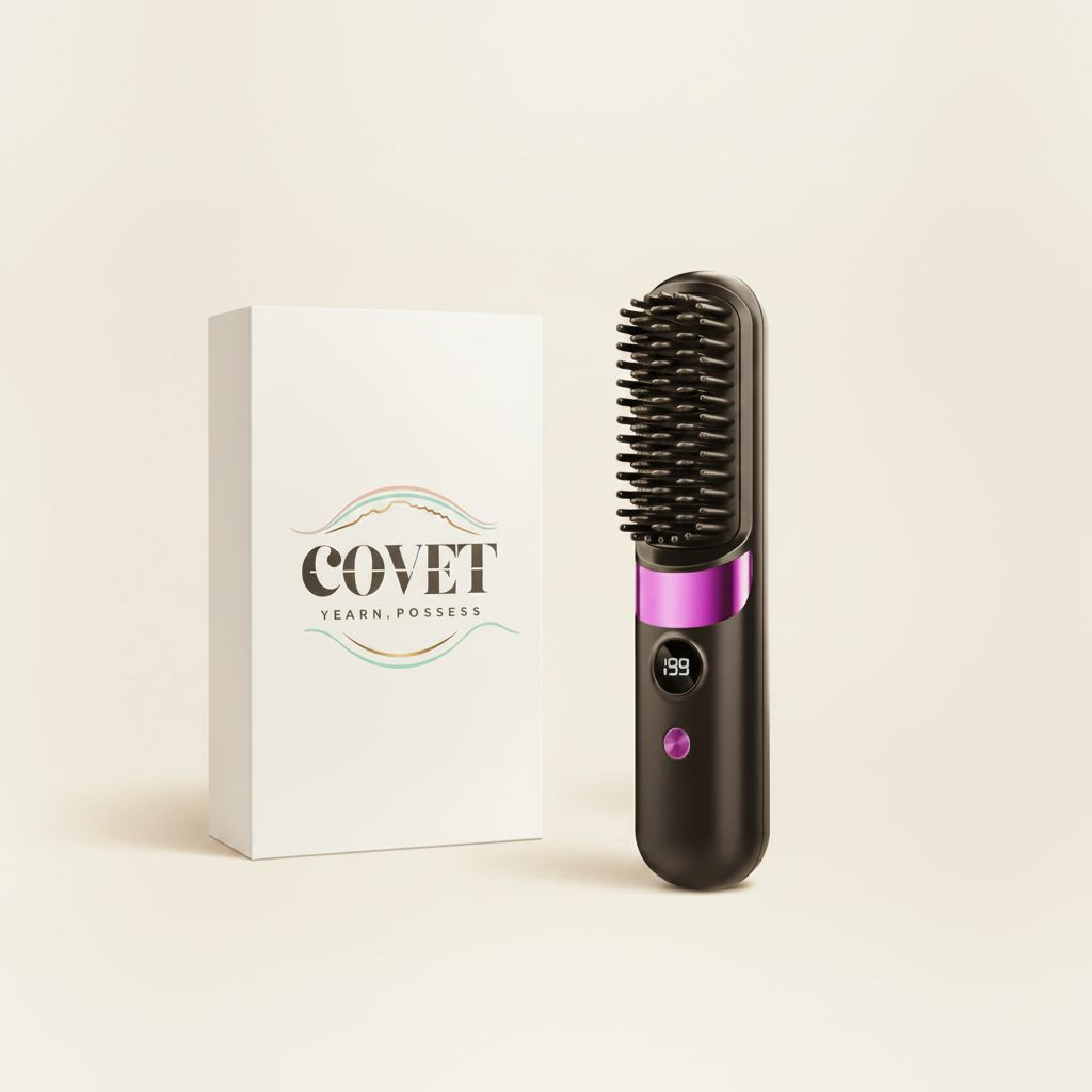 Straightening Brush - Premium Background