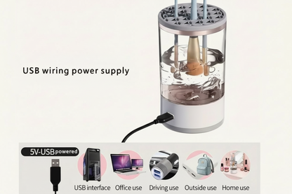 USB powered brush cleaner - corrected